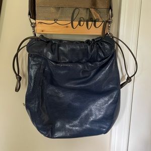 Rough & Tumble Larkspur tiny side zip hobo